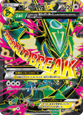 M Rayquaza EX 086/078 Pokemon Card