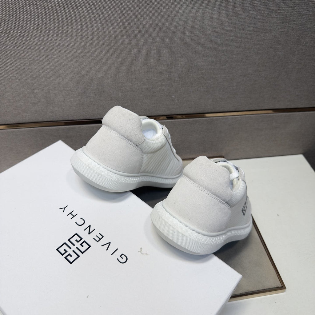 Givenchy Geometric Emblem Low-Top Sneakers — back