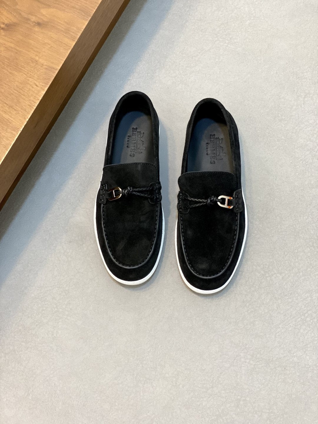 Hermès Bit-Detail Men's Loafers — front
