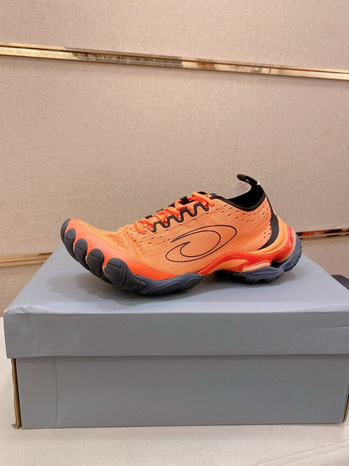 Balenciaga Anatomic Runner Five-Toe Sneakers — front